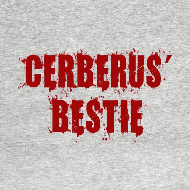 Cerberus' Bestie: Funny Greek Mythology Fantasy Design by Tessa McSorley